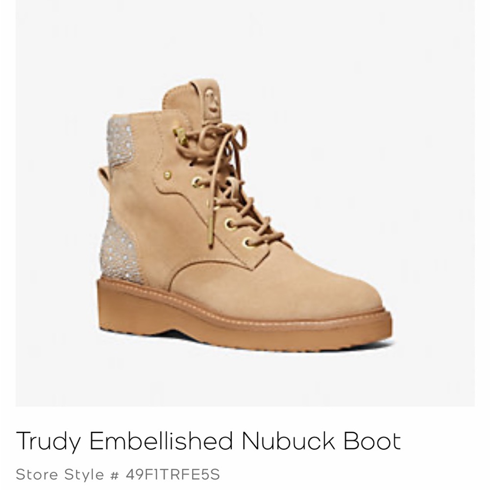 Trudy Embellished Nubuck Boot size 6